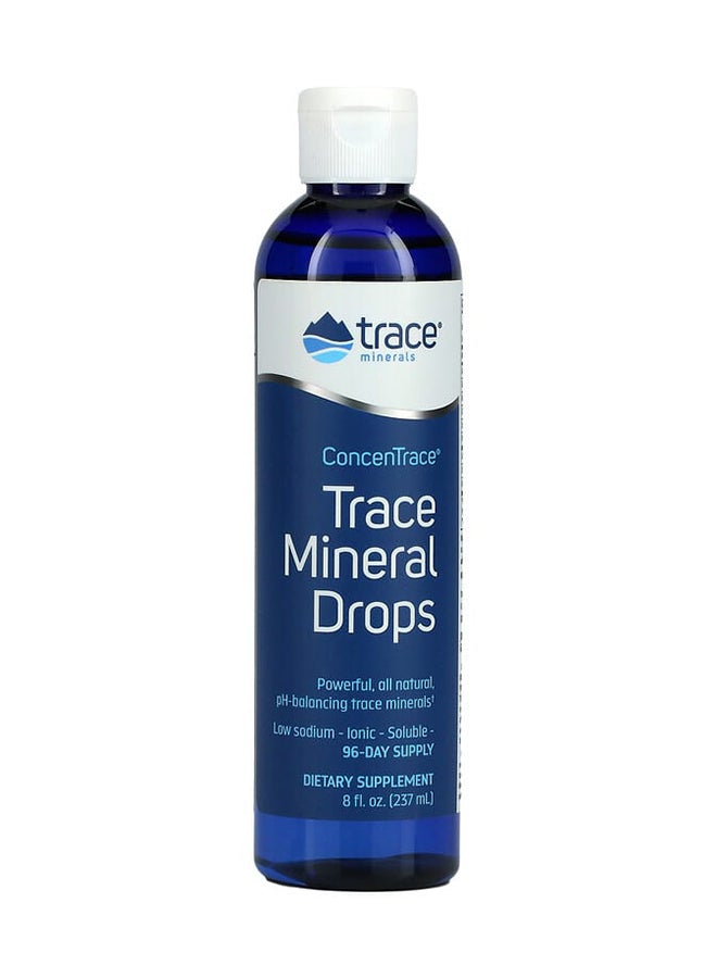 Trace Minerals Research Trace Mineral Drops Dietary Supplement 8 fl oz (237 ml) - Image 1