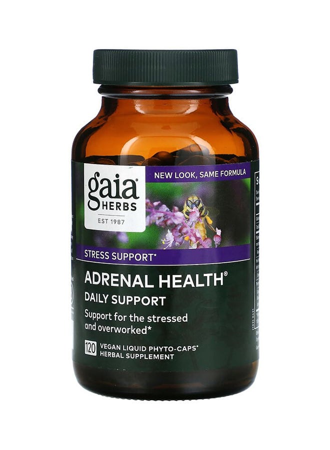 Gaia Herbs Adrenal Health Dietary Supplement - 120 Capsules  - Image 1