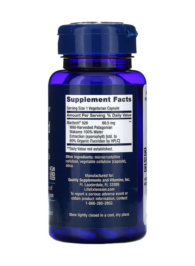 Life Extension Optimized Fucoidan With Maritech 926 - 60 Vegetarian Capsules - Image 2