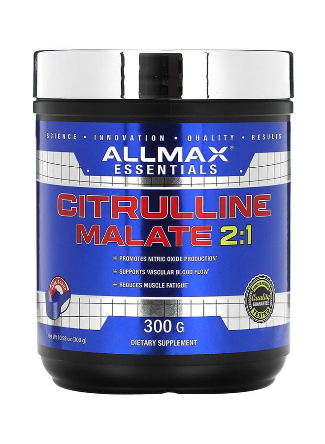 أولماكس نيوتريشن مكمل غذائي سيترولين مالات 2:1 10.58 أونصة (300 جم) - Image 1