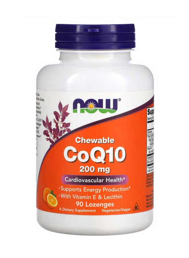 Chewable CoQ10 Cardiovascular Health - 90 Lozenges 200 mg