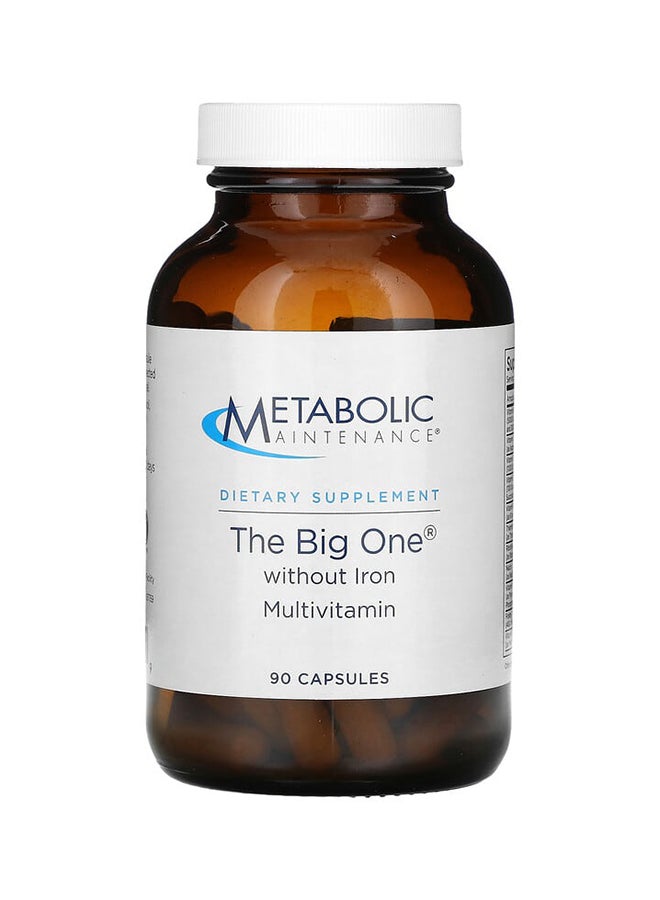 ميتابوليك مانتينانس The Big One Without Iron Dietary Supplement - 90 Capsules - Image 1