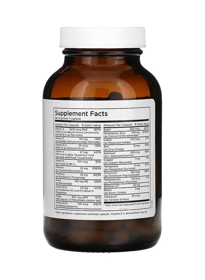 ميتابوليك مانتينانس The Big One Without Iron Dietary Supplement - 90 Capsules - Image 2