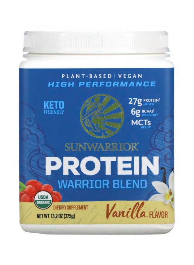 Sunwarrior Protein Warrior Blend - Vanilla 13.2 oz (375 g)  - Image 1