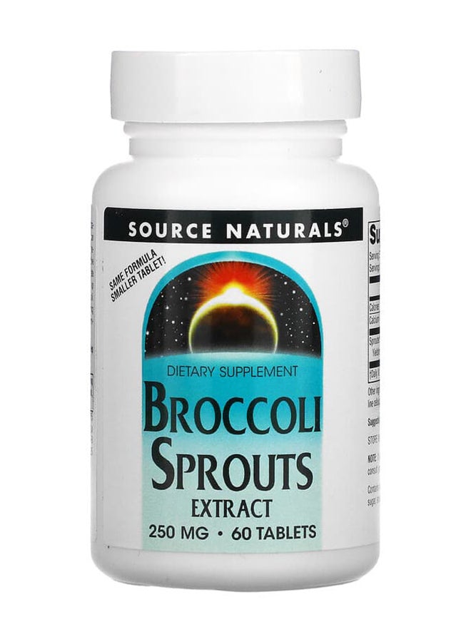 سورس ناتشورالز ساورس ناتشورالز، مستخلص براعم البروكلي، 250 ملغ، 60 قرص - Image 1