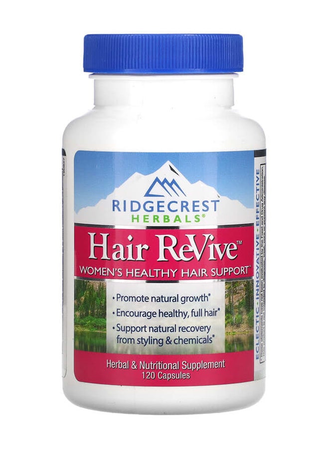 Ridgecrest Herbals - Hair ReVive Hair Growth Support - 120 Capsules - Image 1