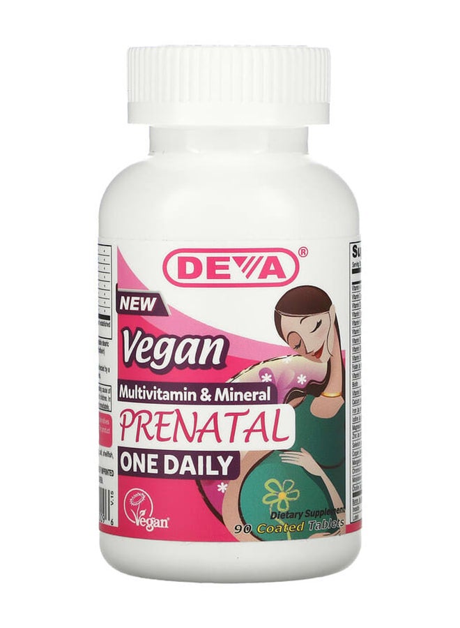 Deva Prenatal Multivitamin And Mineral Dietary Supplement - 90 Coated Tablets - Image 1