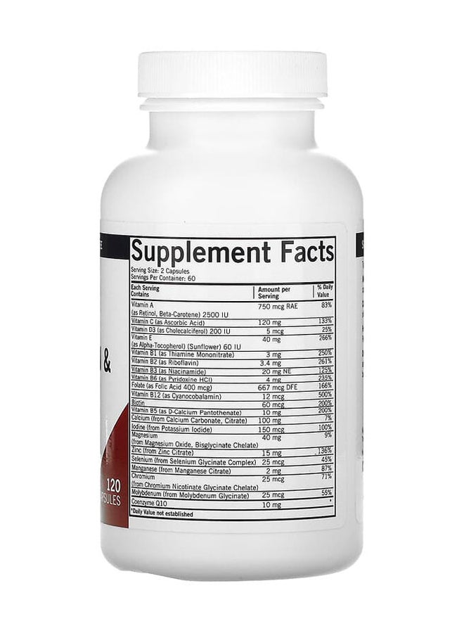 Multi-vitamin Mineral Dietary Supplement - 120 Capsules - v1676965940/N33013760A_2