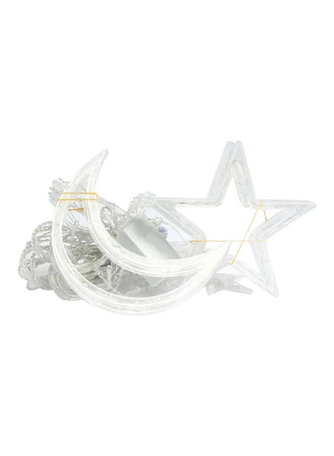Maston LED Stars And Moons Decorative Light Warm White 3meter  - Image 3