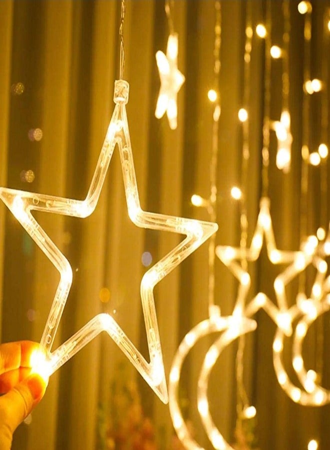 Maston LED Stars And Moons Decorative Light Warm White 3meter  - Image 5