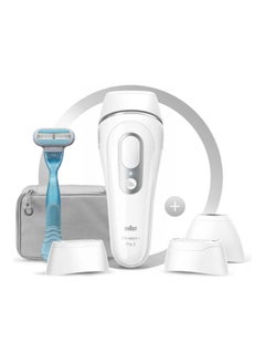 BRAUN Silk-Expert Pro 3 Ipl Pl 3221 With 4 Extras Wide Head Precision Head Venus Razor Zip Pouch 28 x 9.5 x 19.5cm  - Image 1
