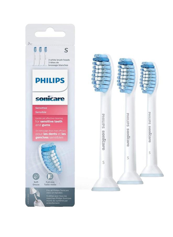 Philips - Sonicare Sensitive Replacement Brush Heads 3 Count - Image 1