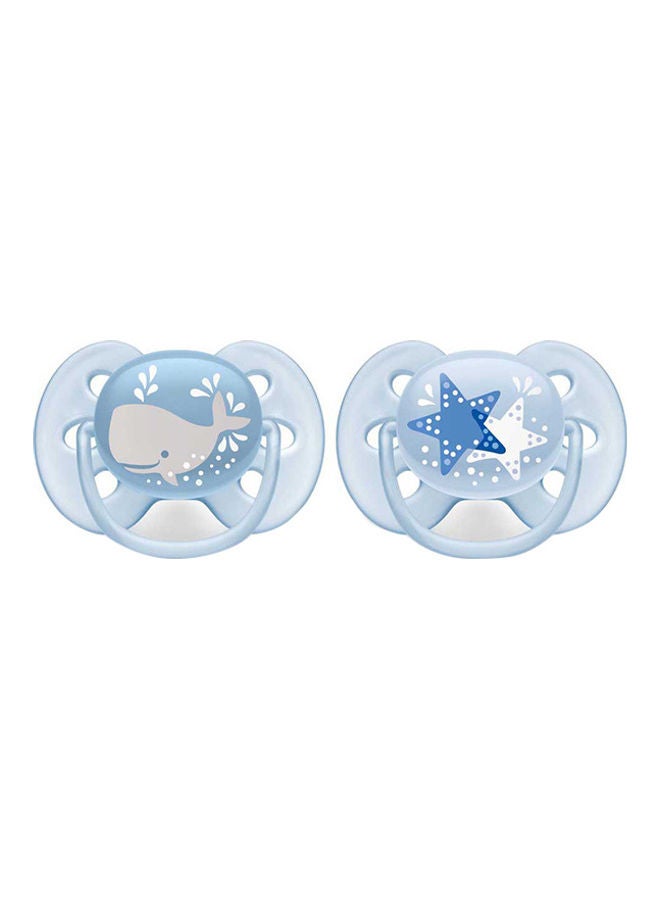 Philips Avent Ultra Soft X2 Boy Pacifiers - Image 2