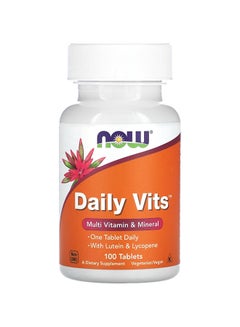 Daily Vits Multi Vitamins And Mineral - 100 Tablets