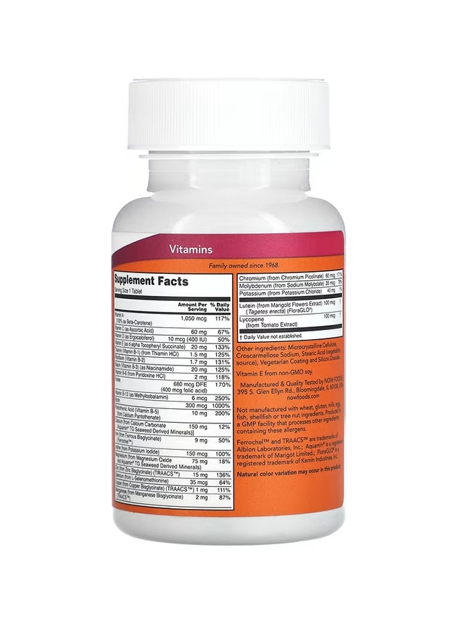 Now Foods - Daily Vits Multi Vitamins And Mineral - 100 Tablets - Image 1