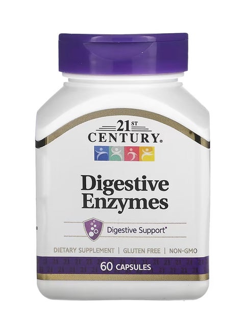 Digestive Enzymes Dietary Supplement 60 Capsules