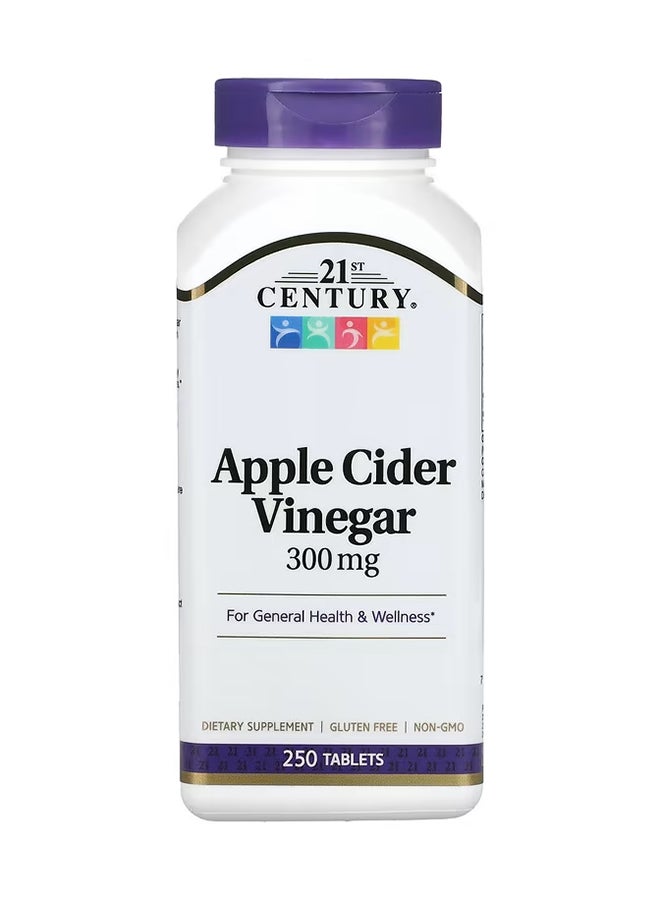 21st Century Apple Cider Vinegar 300mg 250 Tablets 