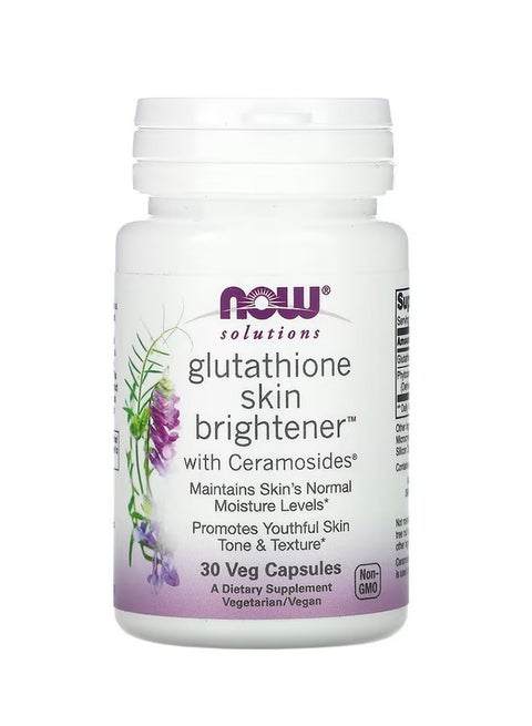 Glutathione Skin Brightener Dietary Supplement - 30 Capsules