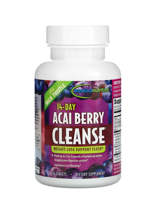appliednutrition - 14-Day Acai Berry Cleanse - 56 Tablets - Image 1