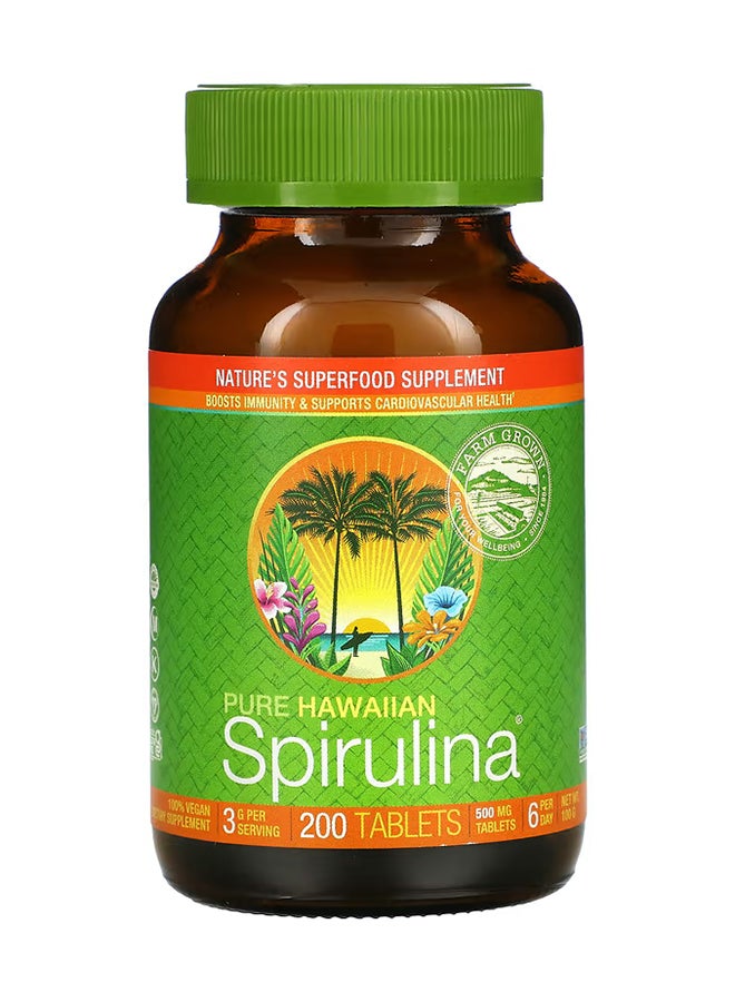 Nutrex Hawaii Pure Hawaiian Spirulina - 200 Tablets  - Image 1