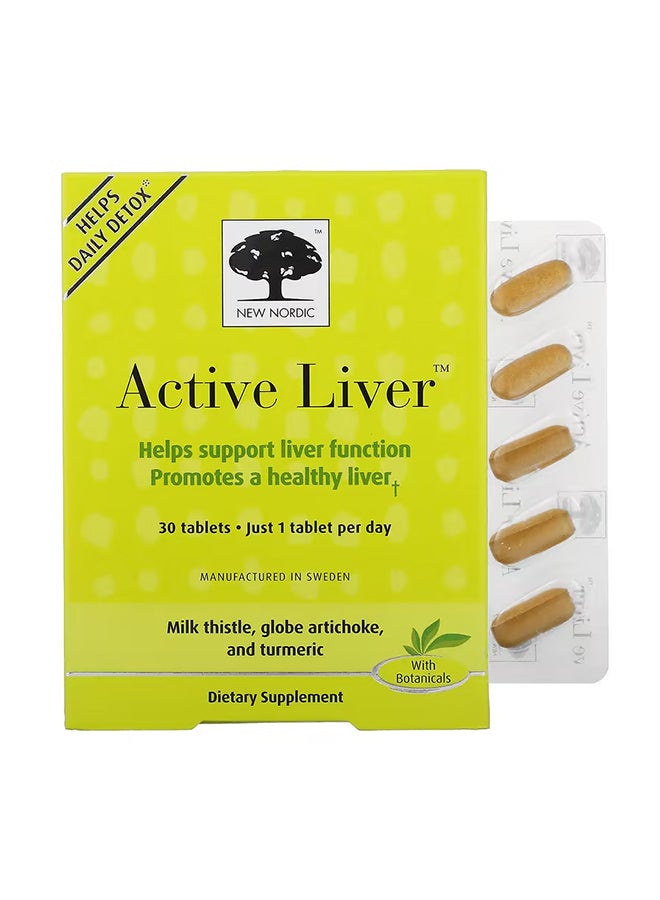 New Nordic Active Liver - 30 Tablets  - Image 1