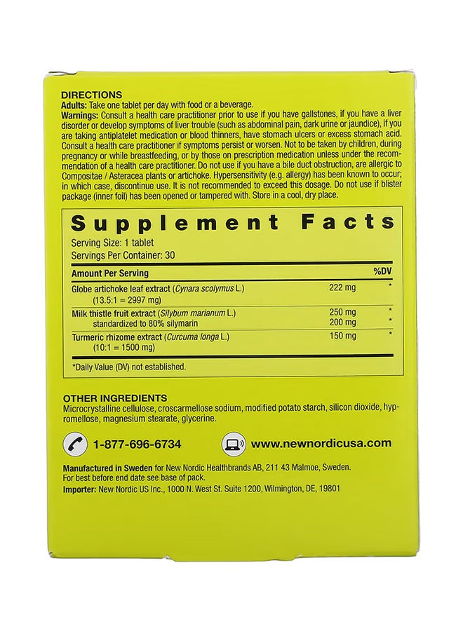 New Nordic Active Liver - 30 Tablets  - Image 2