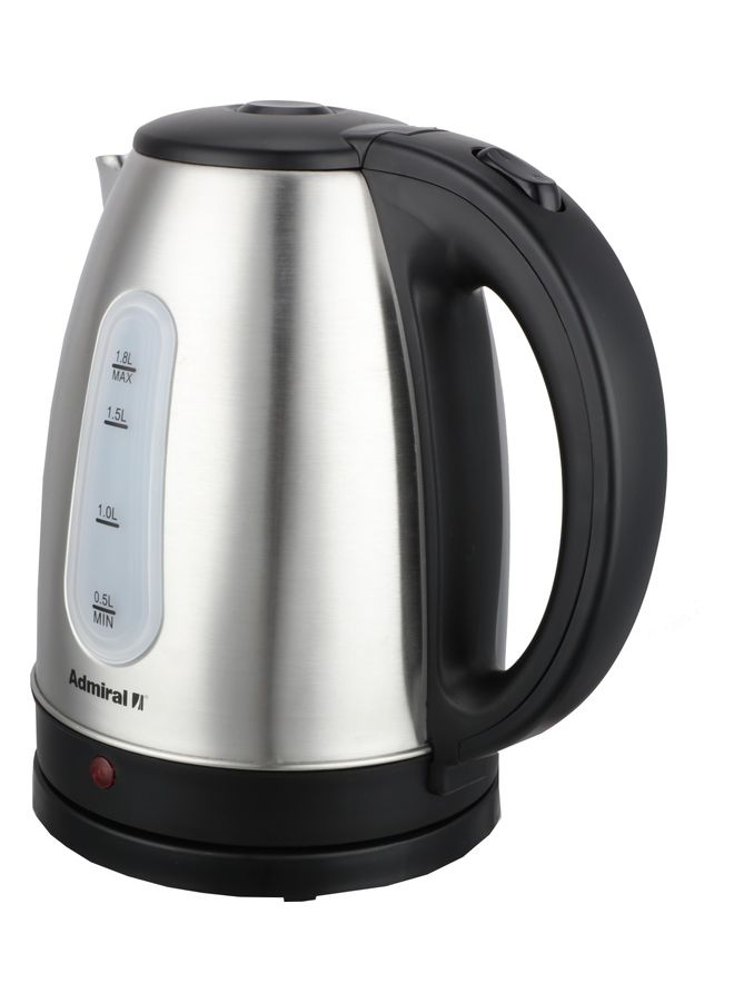 أدميرال Stainless Steel Automatic Lid With Water Gauge in Front 1 Year Warranty 2022 Year Model 1.8 L 2200 W ADKT170GSS2 Silver  - Image 3