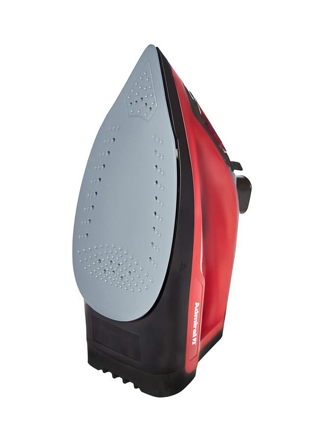 Admiral Iron  Steam rate: 30g/min 220-240V50-60Hz 2200-2400/ GS Mechanical Temperature control (1 Year Warranty)2022 Year Model 320.0 ml 2400.0 W ADSI2400P Black & Red  - Image 4