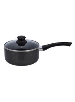 Royalford 7-Piece Aluminium Marble Coated Cookware Set Black 24x11cm  - Image 3