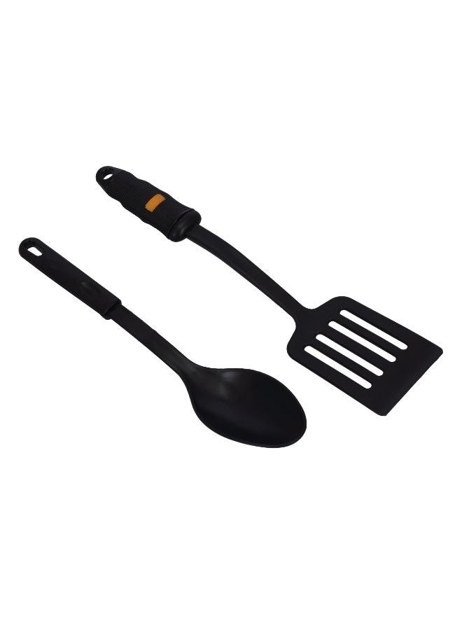 Royalford - 7-Piece Aluminium Marble Coated Cookware Set Black 24x11cm - Image 1