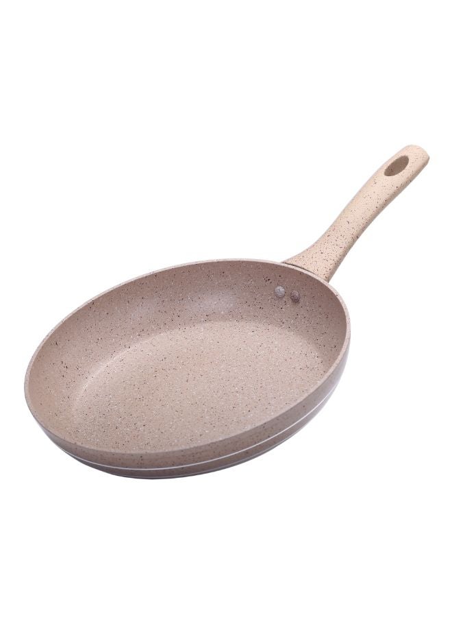 Royalford - 28CM Granite Coated Smart Frypan Beige 28CMcm - Image 1