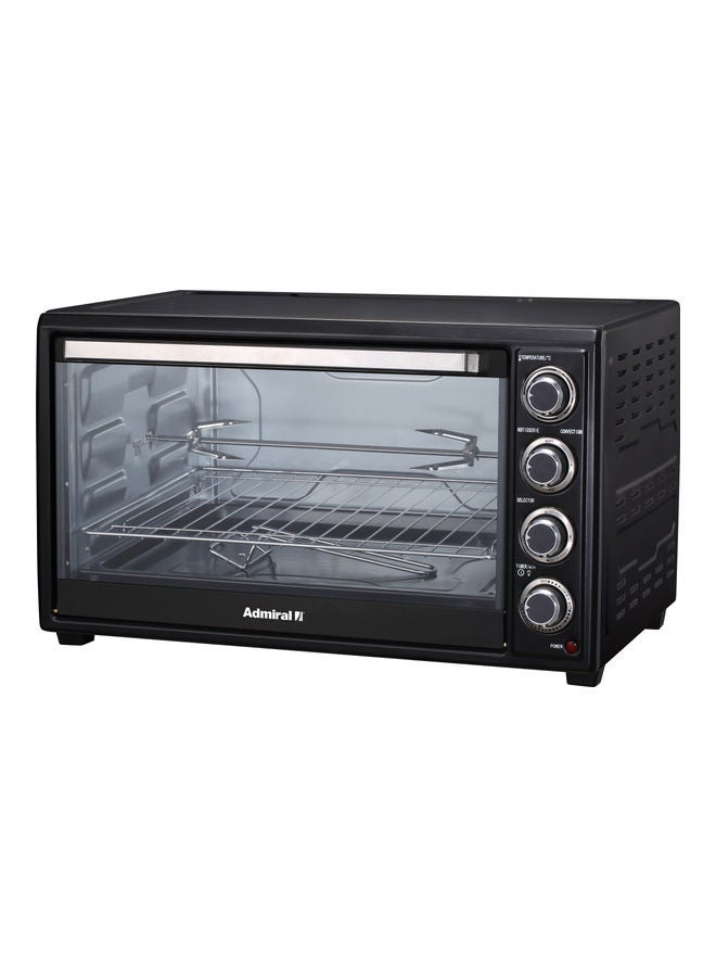 Admiral Electric Oven 1 Year Warranty 2022 Year Model 60 L 2000 W ADEO 60NBSCP Black