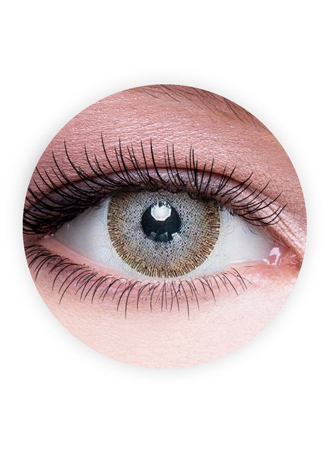 Dahab Lumirere Hazel (Light Honey) 9 Months Contact Lenses  - Image 1
