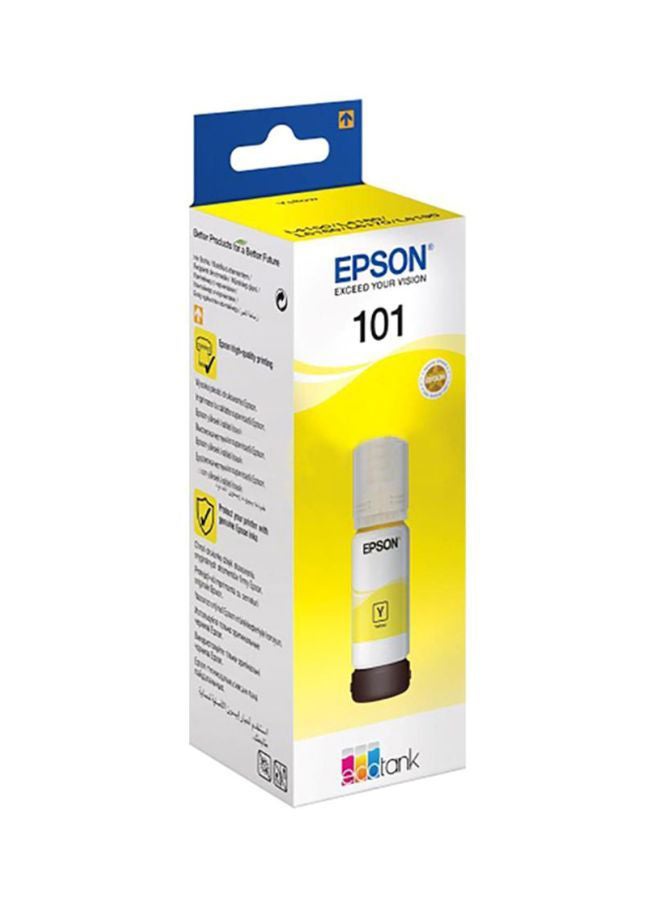 EPSON 101 EcoTank Ink Bottle Printer Refill 70ml 70ml Yellow  - Image 2