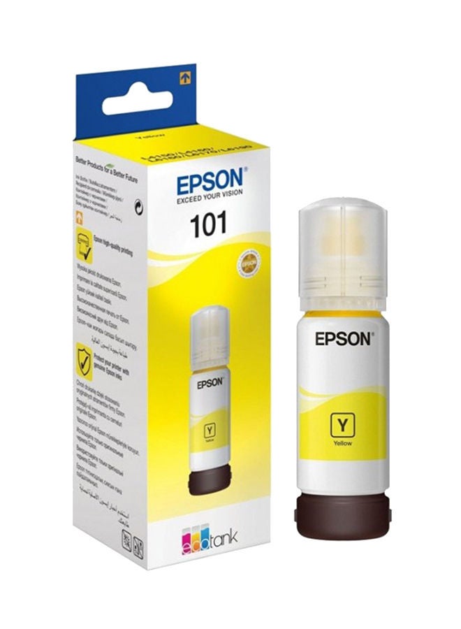 EPSON 101 EcoTank Ink Bottle Printer Refill 70ml 70ml Yellow  - Image 3