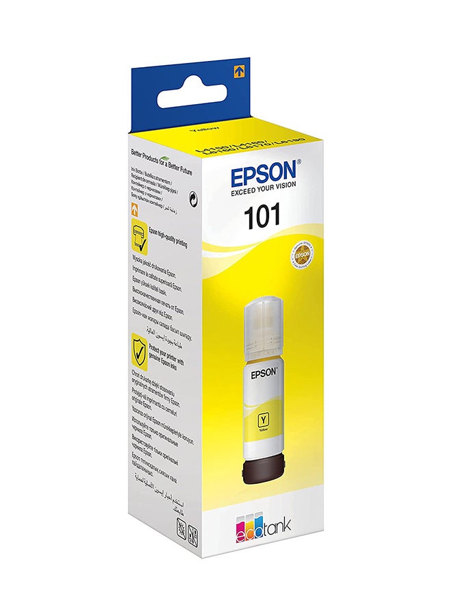 EPSON 101 EcoTank Ink Bottle Printer Refill 70ml 70ml Yellow  - Image 5