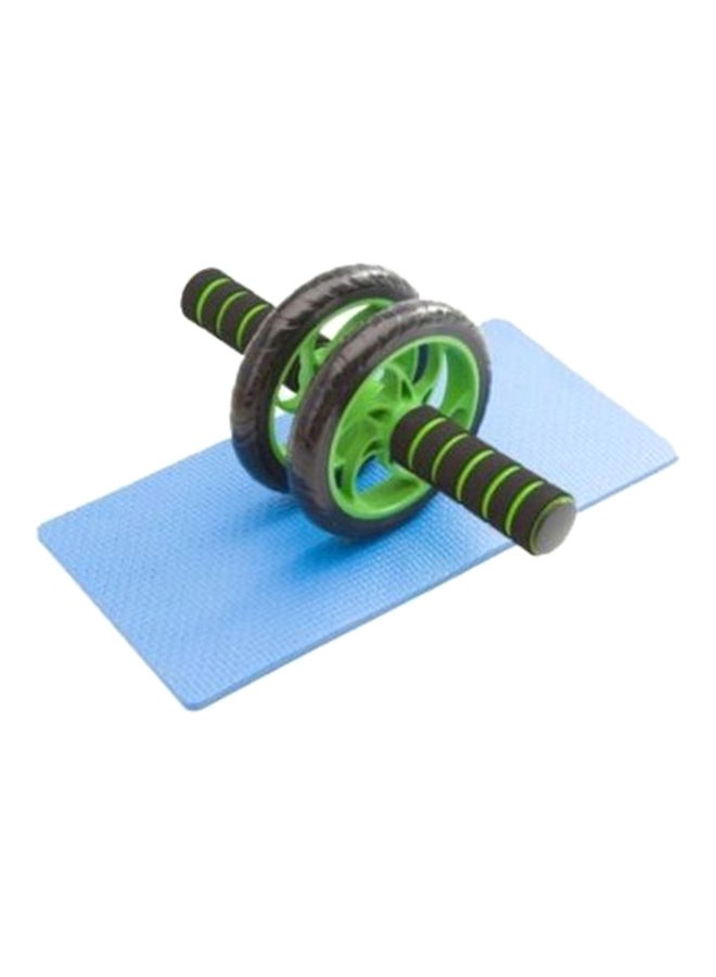 Abdominal Trainer Wheel Roller With Knee Mat 0.8kg