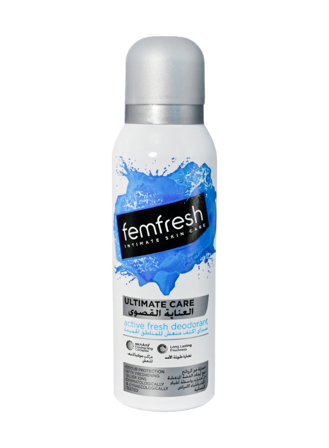femfresh - Ultimate Care Active Fresh Body Deodorant 125ml - Image 1