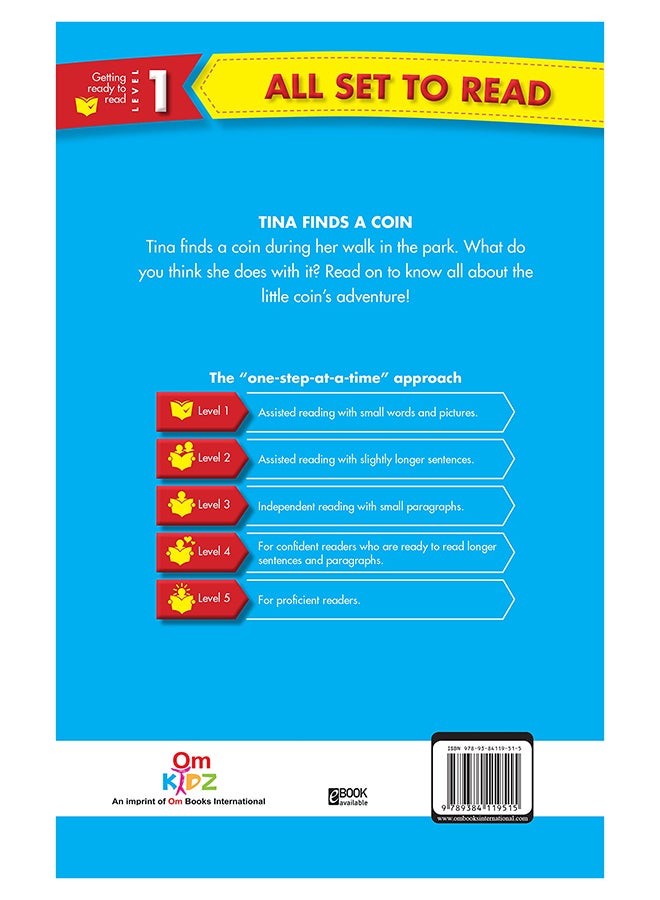 Level 1 Tina Finds A Coin paperback english - 2015  - Image 2