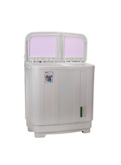GEEPAS Twin Tub Semi-Automatic Washing Machine- GSWM6466| Hidden Control Panel and Semi-Automatic Top Load Washing Machine| Spin Capacity: 7.0 KG| White 400 W GSWM6466 White  - Image 3
