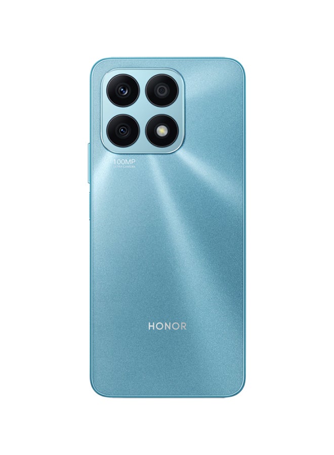 Honor - X8a Dual SIM Cyan Lake 8GB RAM 128GB 4G LTE - Middle East Version - Image 1