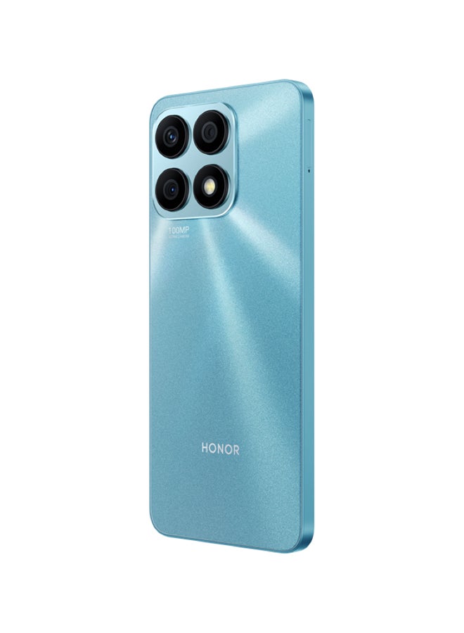 Honor - X8a Dual SIM Cyan Lake 8GB RAM 128GB 4G LTE - Middle East Version - Image 1
