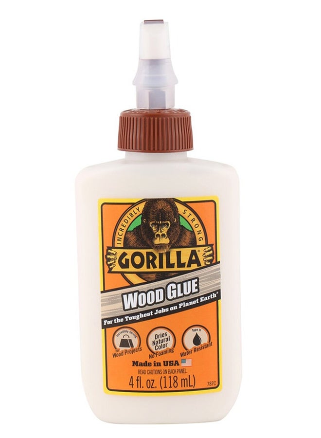 Gorilla Super Adhesive Wood Glue White 118ml  - Image 1