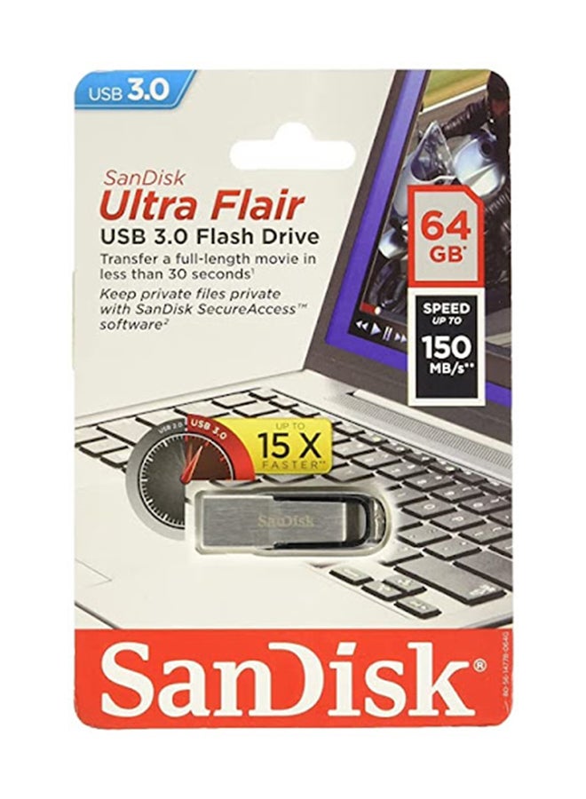 سانديسك فلاش درايف USB 3.0 ألترا فلير 64 GB  - Image 4