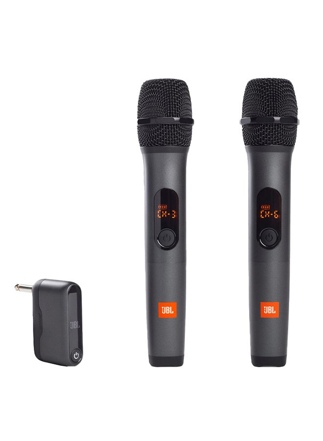 JBL - Wireless Microphone Set JBLWIRELESSMIC Black - Image 1