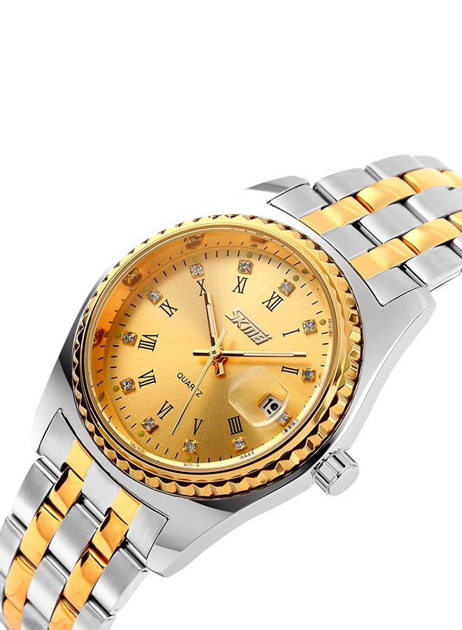 Men's Fashion Clock's Top Brand Luxury Quartz  Waterproof Watch 9098