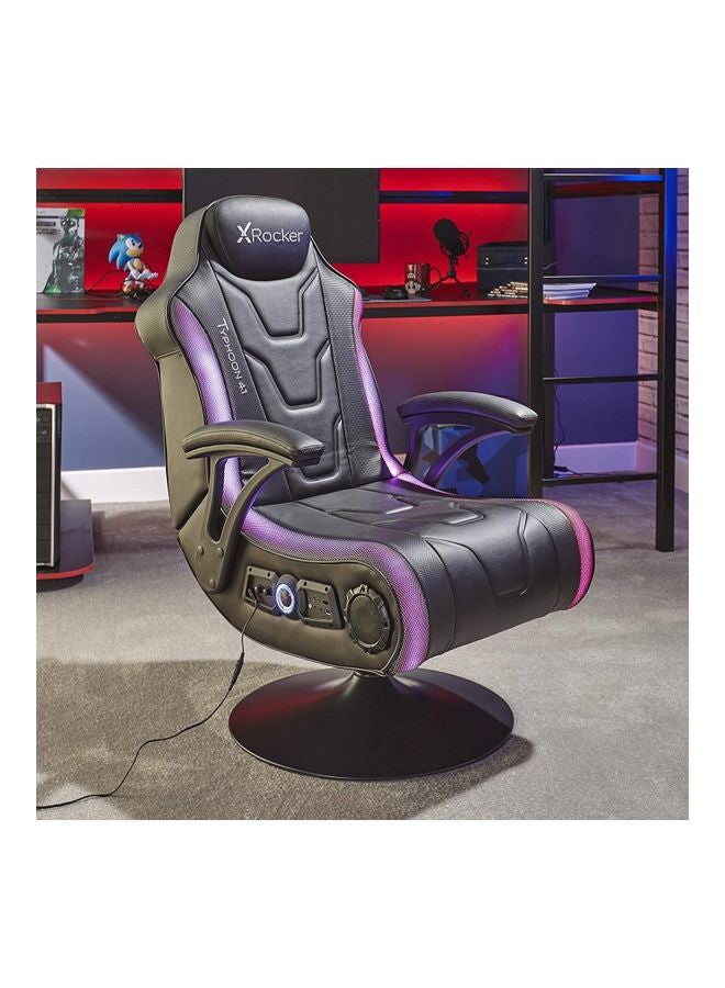 X Rocker - X rocker monsoon rgb 4.1 stereo audio gaming chair with vibrant led lighting - Image 1