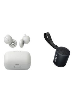 Sony LinkBuds Truly Wireless Headphones White With Pre-Order Offer SRS-XB13 Portable Bluetooth Speaker White  - Image 1