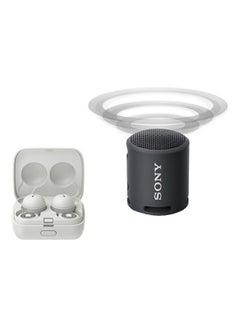 Sony LinkBuds Truly Wireless Headphones White With Pre-Order Offer SRS-XB13 Portable Bluetooth Speaker White  - Image 5