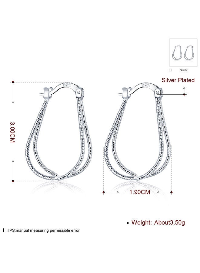 سكمي أقراط نسائية عصرية Lknspce667 - Image 2